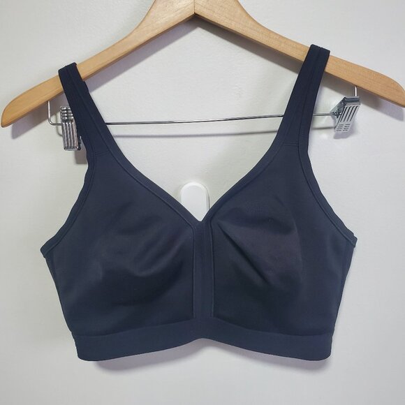 SOMA Embraceable Wireless Unlined FC Full Coverage Bra Black Women's 36DDD 36F - Picture 2 of 11